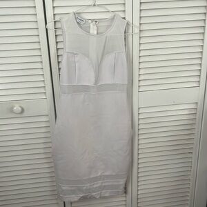 Bebe white dress great condition